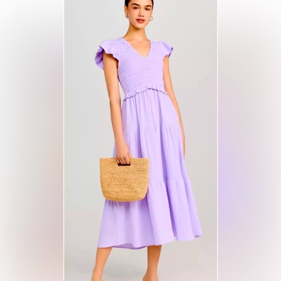 Tuckernuck O.P.T Phoebe Dress - lilac. S. NWT - Picture 6 of 7